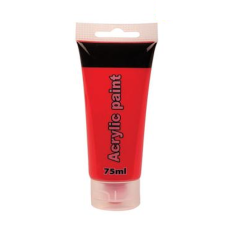 Red Acrylic Paint 75ml 